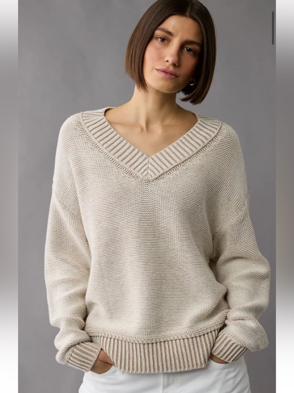 AMERICAN EAGLE LONG WEEKEND V-NECK SWEATER